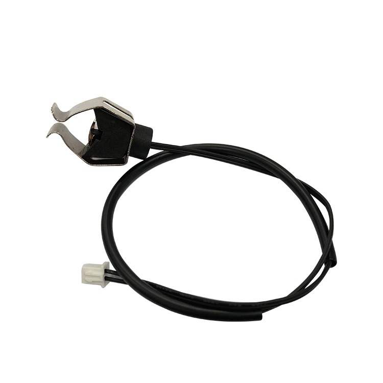 Specialized NTC temperature sensor for pipe clamp wall-hung stove