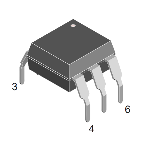 群芯微晶体管输出光耦QX303X